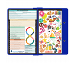 WhiteCoat Clipboard® - Blue Child Life Specialist Edition